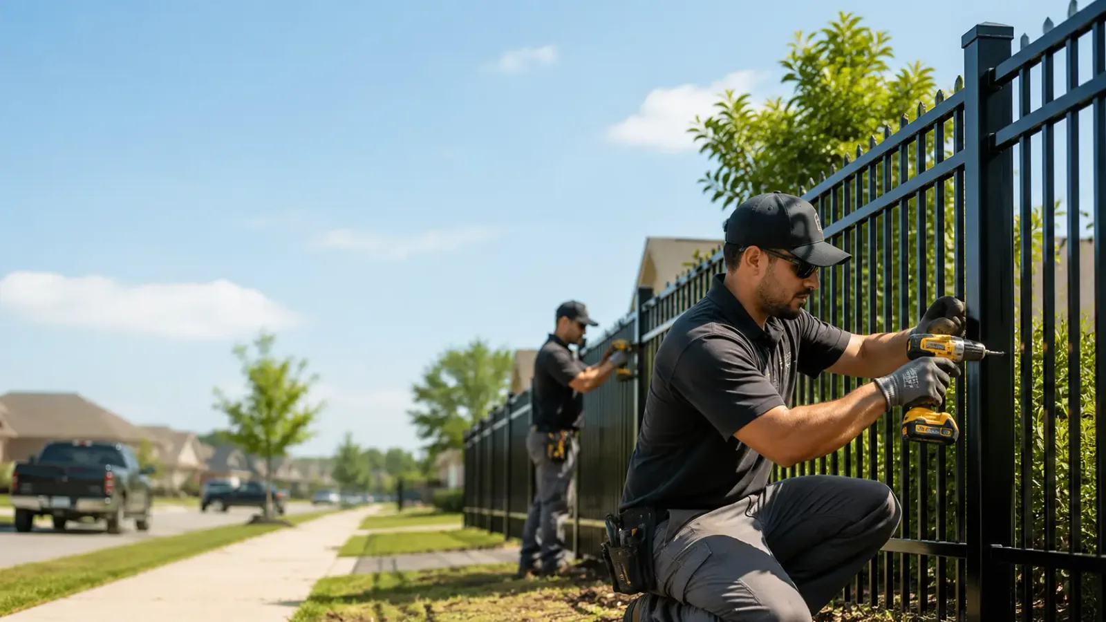Metal Fence Installation in Lakemont, GA
